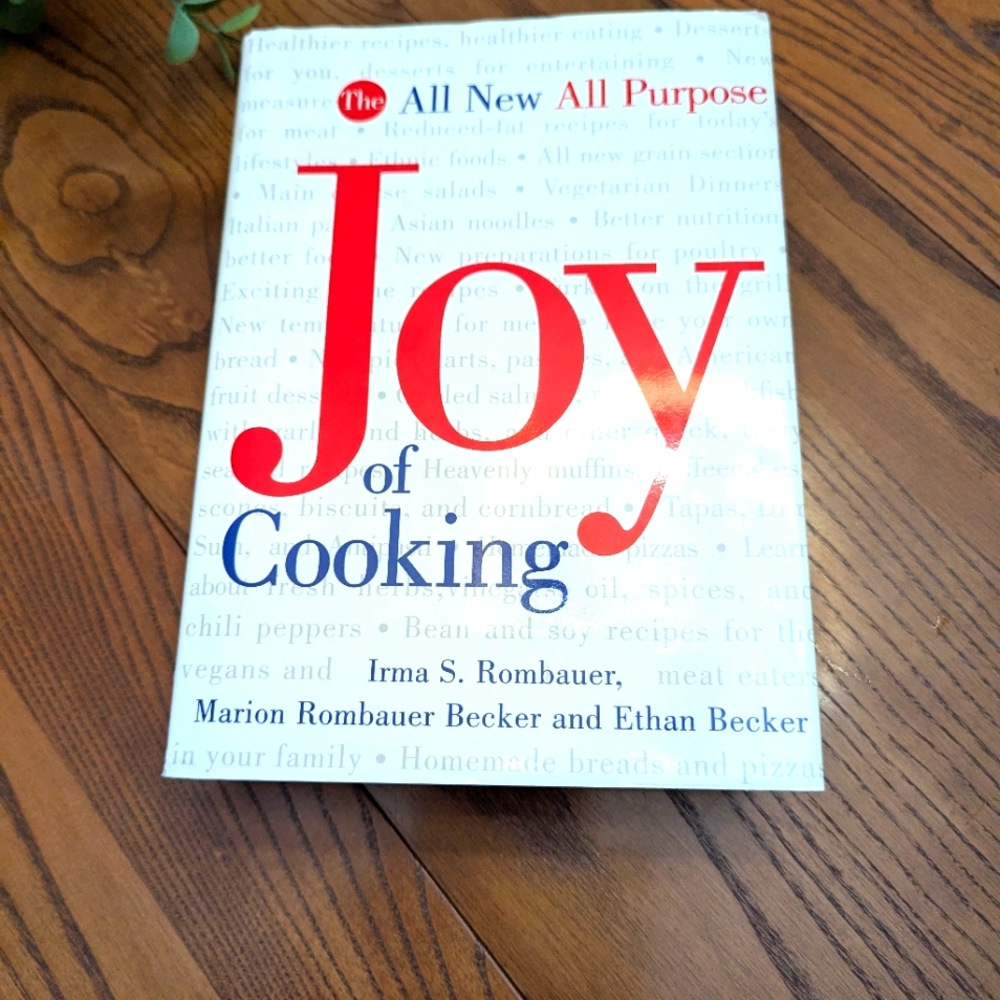 All-New Joy of Cooking Hardcover Recipe Cook Book 1997 Irma Marion Rombauer